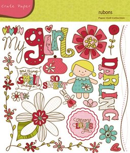 Rub Ons Paper Doll Collection