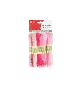Set hilos de algodón Pink