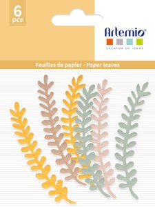 Formas de papel embosadas Artemio Forest 6 pcs