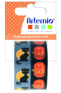 Rollos de washi tape Artemio Halloween 1