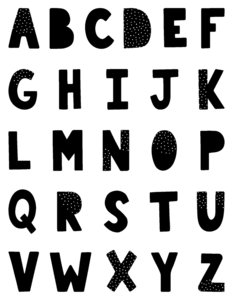 Sellos acrílicos Artemio Jolies Comptines alphabet