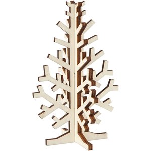 Árbol de Navidad 3D de madera para decorar