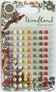 Set de perlitas adhesivas Craft Consortium Woodland
