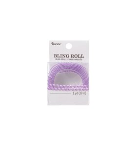 Rollo adhesivo de brillantes Double Purple