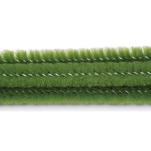 Limpiapipas verdes musgo 6 mm
