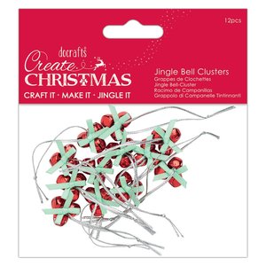 Jingle Bells Create Christmas Clusters 12 pcs