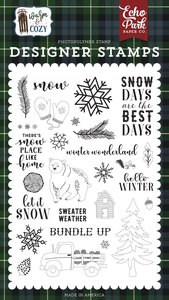 Set de sellos Snow Days