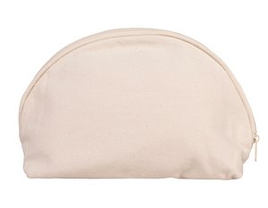 Bolsa de algodón para cosmética con interior forrado para decorar