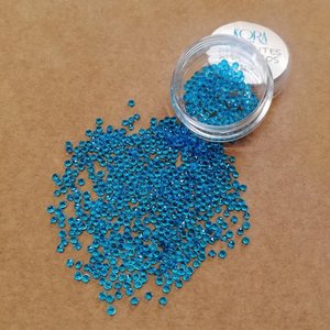 Diamantes acrílicos para Shakers azules 2,5 mm
