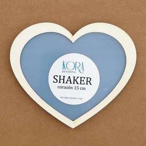 Shaker Kora XL Corazón 15 cm