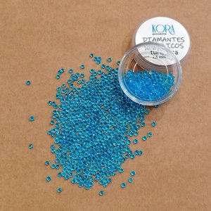 Diamantes acrílicos para Shakers Turquesas 2,5 mm