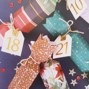 Kit calendario de adviento Cracker Bows and bells