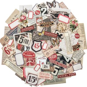 Tim Holtz Idea-Ology Ephemera Pack Snippets Tiny 111 pcs
