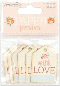 Maderitas Dovecraft Paper Posies Tags