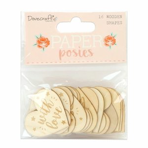 Maderitas Dovecraft Paper Posies Hearts