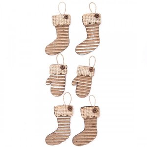 Pegatinas 3D Burlap Socks
