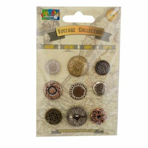 Buttons Bronze Vintage Collection