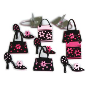 Set de brads Purses & Shoes 12pcs