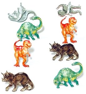 Set de brads Dinosaur 12pcs