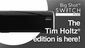 Big Shot Switch Plus Black máquina eléctrica by Tim Holtz