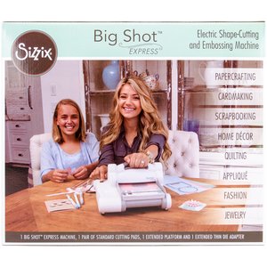 Sizzix Big Shot Express Electric Shape Cutting & Embossing shops Machine