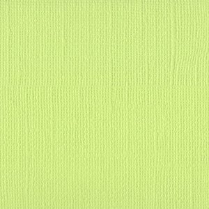 Cartulina texturizada básica Bazzill Mono 12x12" Limeade