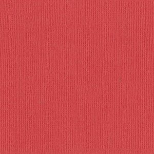 Cartulina texturizada básica Bazzill Mono 12x12" Flamingo