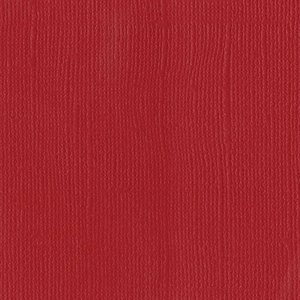 Cartulina texturizada básica Bazzill Mono 12x12" Classic Red