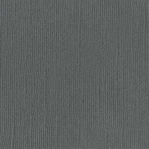 Cartulina texturizada básica Bazzill Mono 12x12" Ash