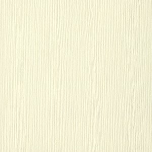 Cartulina texturizada ondas Bazzill FourZ 12x12" French Vanilla