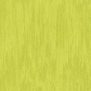 Cartulina texturizada ondas Bazzill FourZ 12x12" Granny Smith
