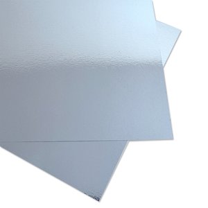 Cartulina metalizada brillante tamaño A4 color plata