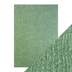 Cartulina A4 DeLuxe Grabada Emerald Hessian