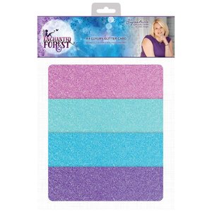Pad cartulinas A4 Enchanted Forest Luxury Glitter