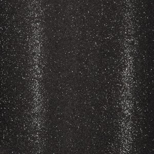 Cartulina Adhesiva Glitter Fine 12x12" Black