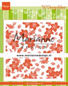 Carpeta de embossing Marianne Design 6x6" Blossoms