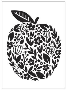 Carpeta de embossing Floral apple
