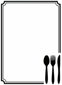 Carpeta de embossing Cutlery