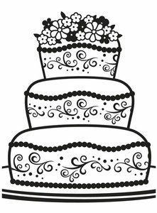 Carpeta de embossing Fancy cake