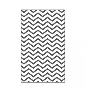 Carpeta de embossing 3x5" Vaessen Zigzag Line