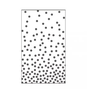 Carpeta de embossing 3x5" Vaessen Dots 1