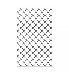 Carpeta de embossing 3x5" Vaessen Floral Latticce
