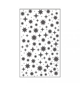 Carpeta de embossing 3x5" Vaessen Starry Sky