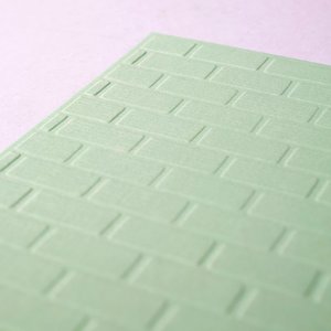Carpeta de embossing 4x6" Vaessen Brick