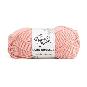 Madeja The Hook Nook Main Squeeze Worsted 100 gramos Rose Gold