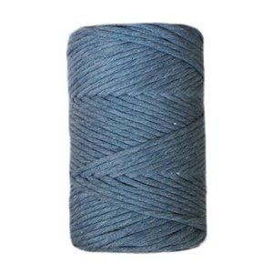 Urdimbre hilo para macramé de algodón Casasol 11 Azul Verdoso