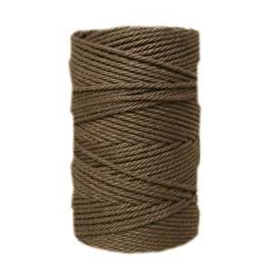 Bobina de cordón para macramé 2 mm 350 gr Chocolate