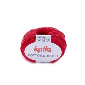 Hilo de algodón Katia Cotton Stretch Rojo