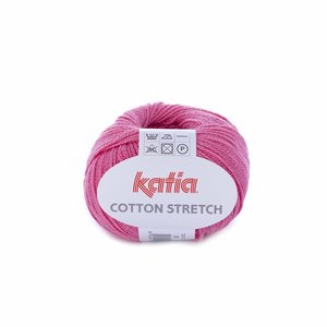 Hilo de algodón Katia Cotton Stretch Rosa