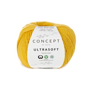 Hilo de algodón orgánico Katia Ultrasoft Limón